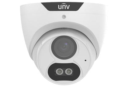 UNV 5MP full color camera with AOC and MIC, half metal - UAC-T125-AF28M-W
