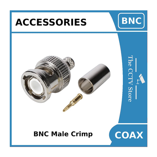 BNC Connector Male Crimp (For RG59)