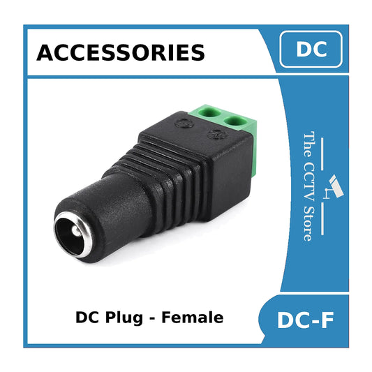 DC Female Jack Connectors - DC Power Connector Plug - Female